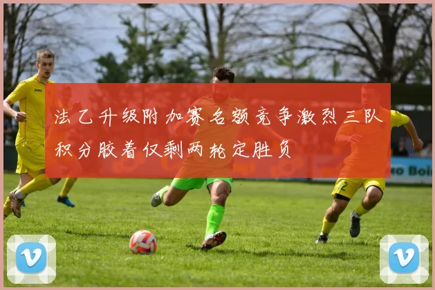 法乙升级附加赛名额竞争激烈三队积分胶着仅剩两轮定胜负